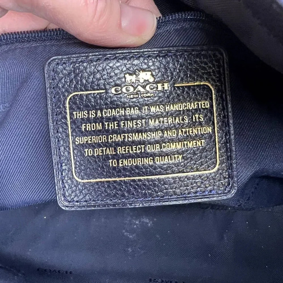 Coach Edie 28 Colorblock Leather Satchel Bag - Picture 3 of 13